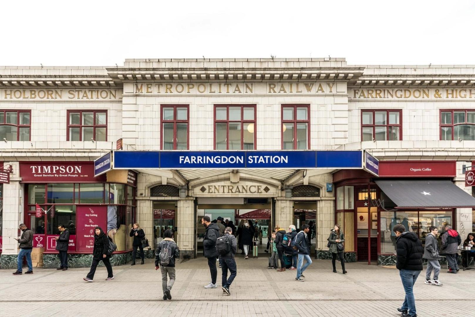 Superfast Broadband 2Bd City Flat Farringdon 런던 외부 사진